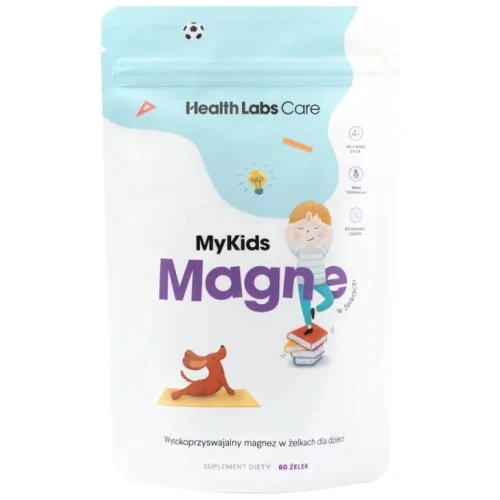 Health Labs Care MyKids Magne, 60 żelek - Żelki z magnezem dla dzieci od 4. roku życia