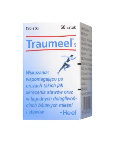 Traumeel S, 50 tabletek - Homeopatyczne wsparcie w codziennej aktywności