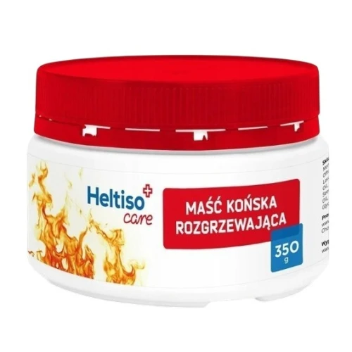 Heltiso Care Maść Końska rozgrzewająca, 350 g - Naturalne wsparcie dla mięśni i stawów