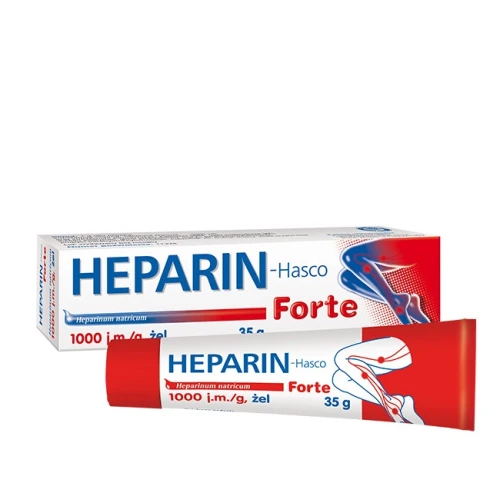 Heparin Hasco forte żel, 35 g - Z heparyną