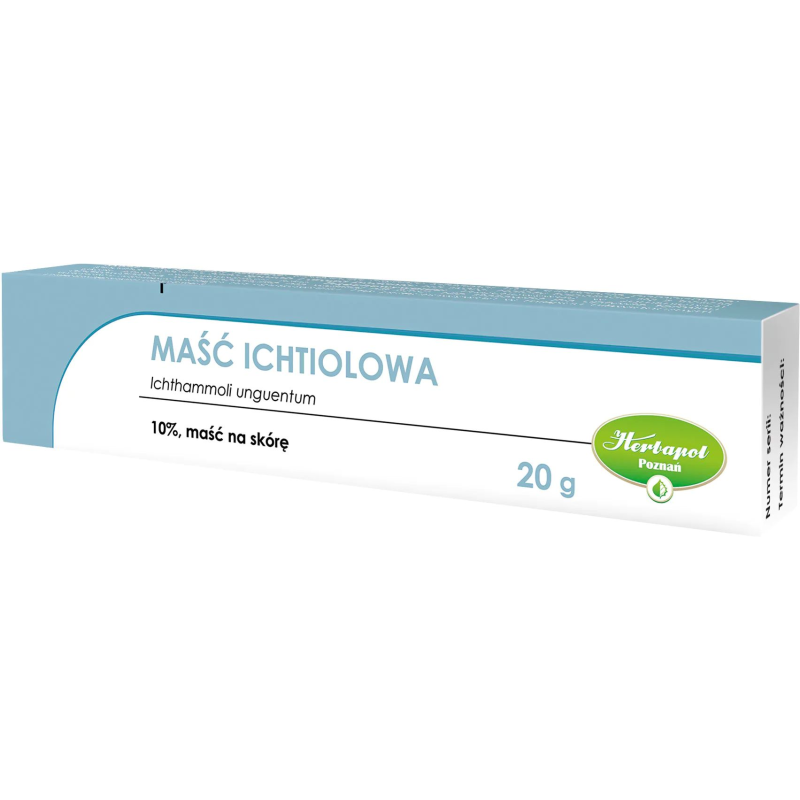 Herbapol Maść Ichtiolowa, 20 g - Maść na wypryski