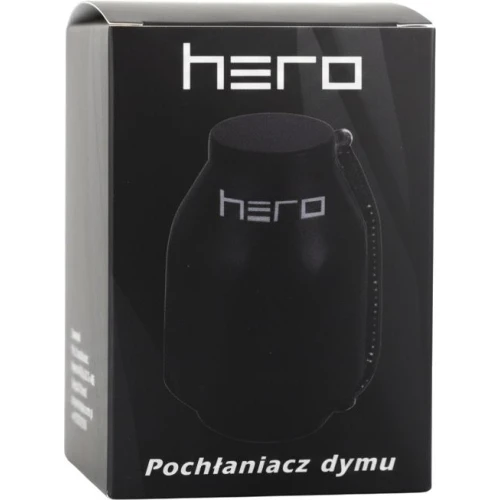 Hero Pochłaniacz dymu z waporyzacji, 1 sztuka - Zapewnia maksymalną dyskrecję i czystość powietrza