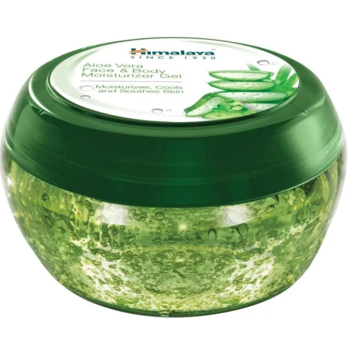 Himalaya Aloe Vera żel do twarzy i ciała, 300 ml - Nawilża, chłodzi i koi skórę