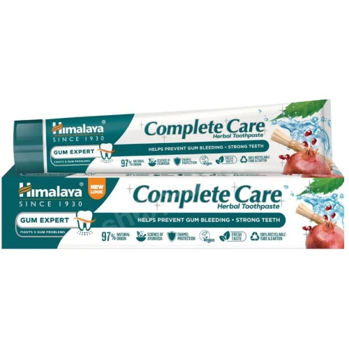 Himalaya Complete Care Ziołowa pasta do zębów, 75 ml - Pomaga przeciwdziałać krwawieniu dziąseł