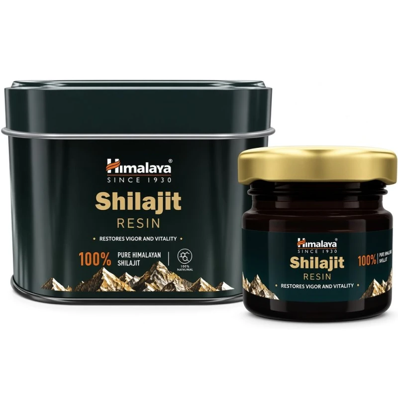 Himalaya Shilajit Resin, żywica 20 g - Naturalne źródło kwasów fulwowych, które wspierają witalność i energię