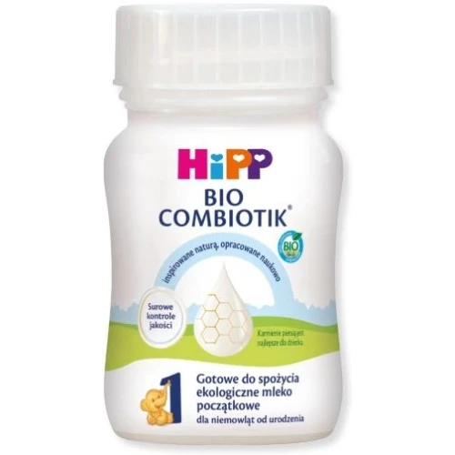 HiPP 1 Bio Combiotik Mleko początkowe od urodzenia, 90 ml - Gotowe do spożycia