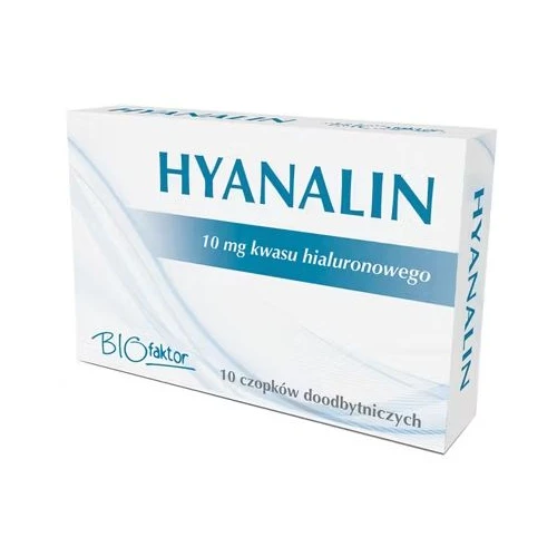 Hyanalin, 10 Czopków Doodbytniczych