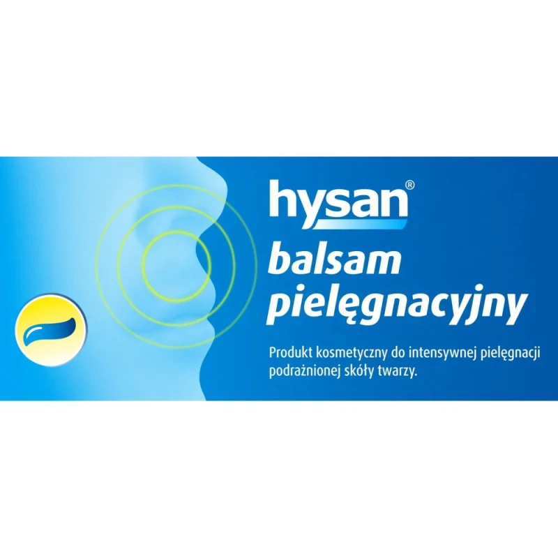 Hysan balsam pielęgnacyjny, 5 g - Wspiera regenerację podrażnionej skóry twarzy, nosa i ust