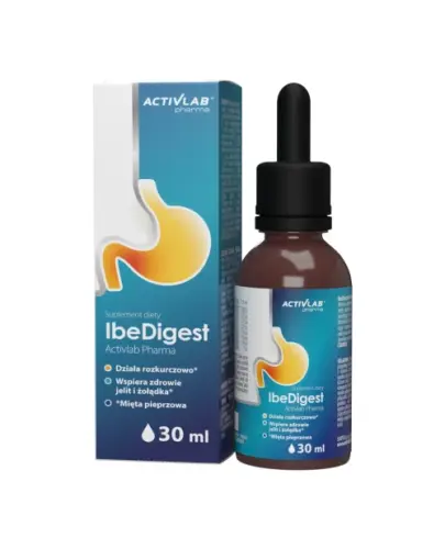 IbeDigest krople, 30 ml - Z kompozycją wyciągów roślinnych