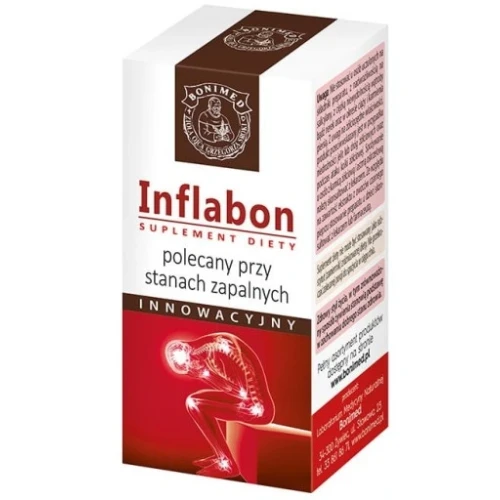 Inflabon, 60 kapsułek - Ekstrakty roślinne łagodzące stany zapalne