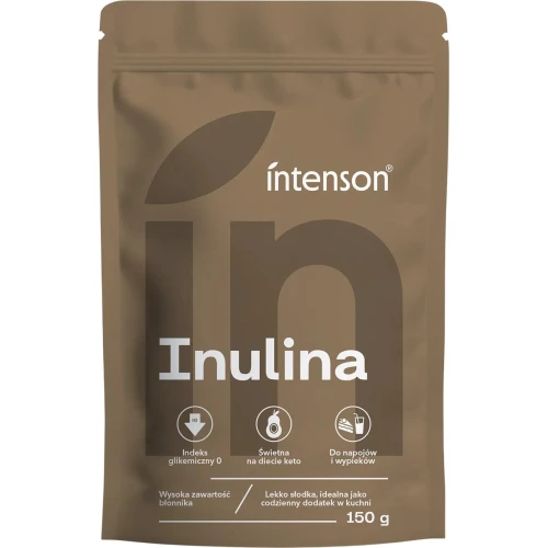 Intenson Inulina, proszek 150 g - Naturalny błonnik, zdrowa alternatywa dla cukru