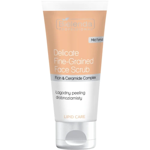 Bielenda Professional Lipid Care Kremowy peeling drobnoziarnisty, 150 ml - Odbudowujący peeling enzymatyczno-mechaniczny z ceramidami