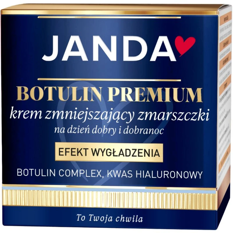 Janda Botulin Premium Krem zmniejszający zmarszczki na dzień dobry i dobranoc, 50 ml - Do cery dojrzałej