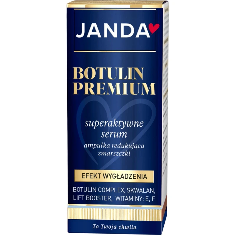 Janda Botulin Premium Superaktywne serum, 30 ml - Do cery dojrzałej z efektem liftingu
