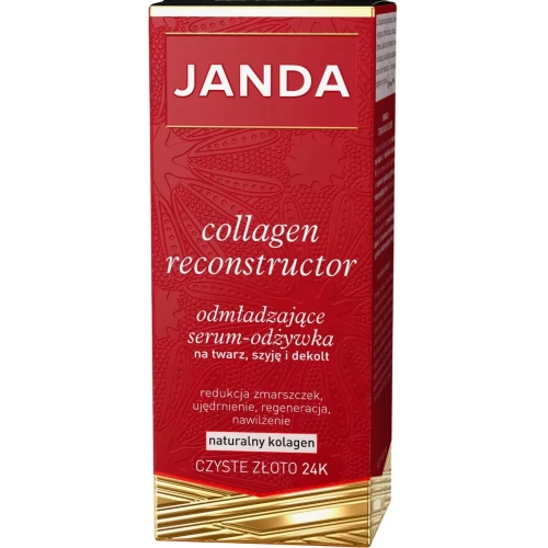 Janda Collagen Reconstructor Odmładzające serum-odżywka, 50 ml - Intensywna regeneracja i ujędrnienie skóry
