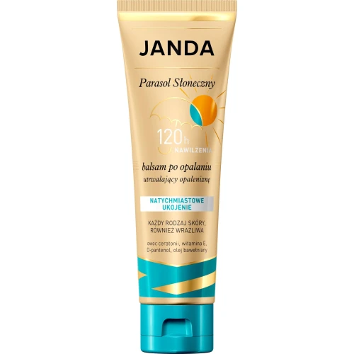 Janda Parasol Słoneczny Balsam po opalaniu utrwalający opaleniznę, 150 ml - Intensywne ukojenie, regeneracja i nawilżenie skóry