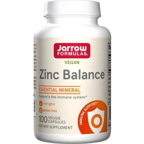 Jarrow Formulas Zinc Balance, 100 kapsułek - Wsparcie odporności i zdrowia organizmu