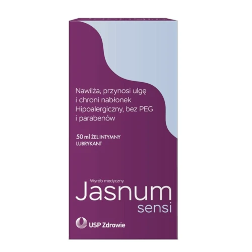 Jasnum Sensi Żel intymny, 50 ml - Lubrykant na bazie wody