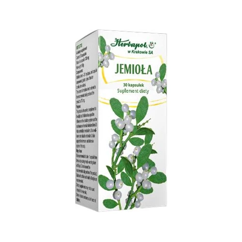 Jemioła, 30 kapsułek - Wsparcie układu krążenia i poziomu cholesterolu