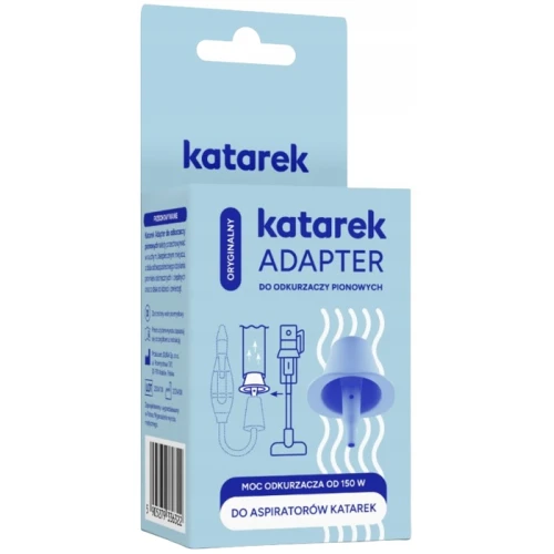 Katarek Adapter do odkurzaczy pionowych, 1 sztuka - Współpracuje z odkurzaczami pionowymi o mocy przynajmniej 150 W