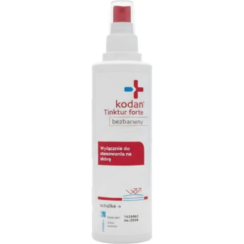 Kodan Tinktur Forte bezbarwny, 250 ml - cena, opinie - Centralna Apteka ...