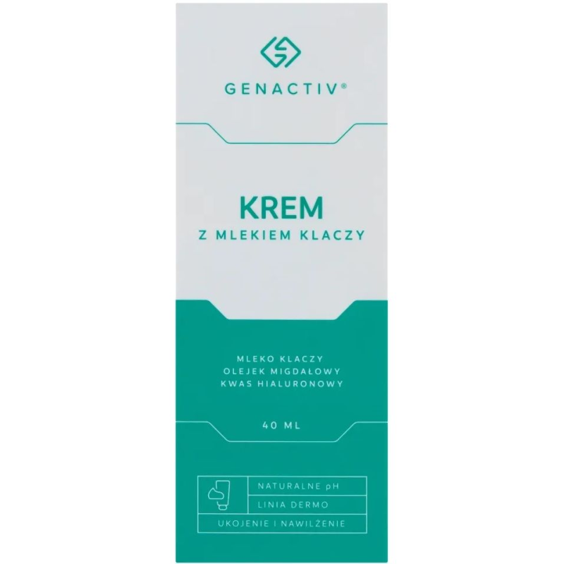Genactiv Krem z mlekiem klaczy, 40 ml - Intensywna pielęgnacja i jedwabiście gładka skóra na co dzień