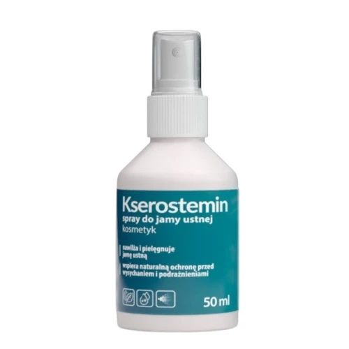 Kserostemin spray, 50 ml - Nawilżający preparat do jamy ustnej