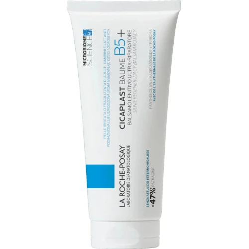 La Roche-Posay Cicaplast Baume B5+ Silnie regenerujący balsam kojący, 100 ml - Łagodzi pieczenie i swędzenie
