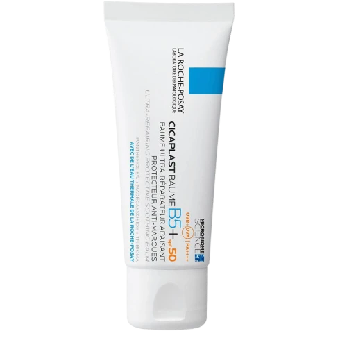 La Roche-Posay Cicaplast Baume B5 SPF 50, 40 ml - Koi i odbudowuje barierę ochronną skóry oraz chroni przed szkodliwymi promieniami UV