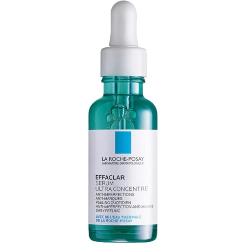 La Roche-Posay Effaclar Skoncentrowane serum, 30 ml - Skoncentrowane serum przeciw niedoskonałościom o właściwościach peelingujących