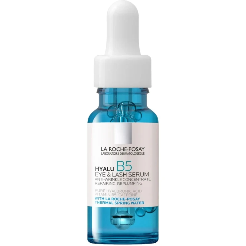 La Roche-Posay Hyalu B5 Przeciwzmarszczkowe serum do skóry okolic oczu, 15 ml  - Skoncentrowane serum do skóry okolic oczu regenerujące i ujędrniające