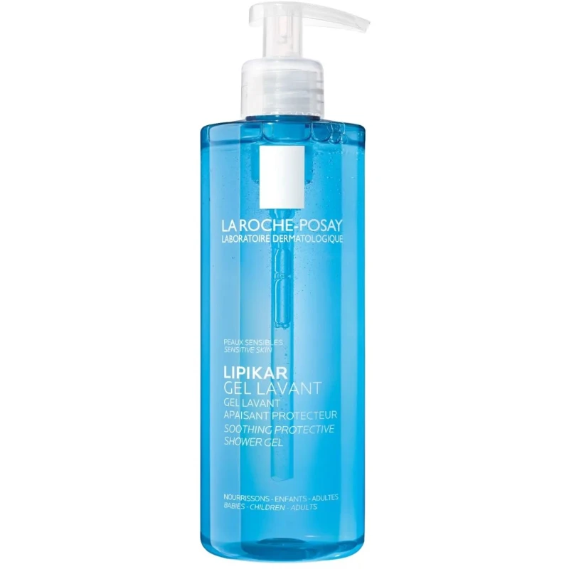La Roche-Posay Lipikar Delikatny żel pod prysznic dla całej rodziny, 400 ml - Delikatnie oczyszcza, odżywia i chroni