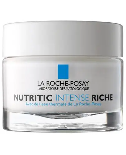 La Roche-Posay Nutritic Intense Riche Krem, 50 ml - Łagodzi nieprzyjemne dolegliwości związane ze skórą suchą i bardzo suchą
