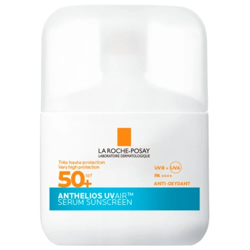 La Roche-Posay Anthelios UVAIR Sun Serum SPF 50+, 50 ml - Ultralekki krem przeciwsłoneczny do twarzy