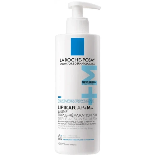 La Roche-Posay Lipikar AP+Max, balsam 400 ml - Do skóry bardzo suchej i atopowej