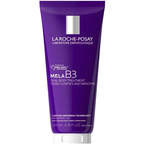 La Roche-Posay Mela B3 Dual Body Treatment with Melasyl™ Emulsja do ciała, 200 ml - Rozjaśniająca emulsja do ciała
