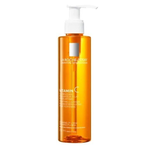 La Roche-Posay Vitamin C Żel oczyszczający, 200 ml - Do mycia twarzy, do cery tłustej i mieszanej