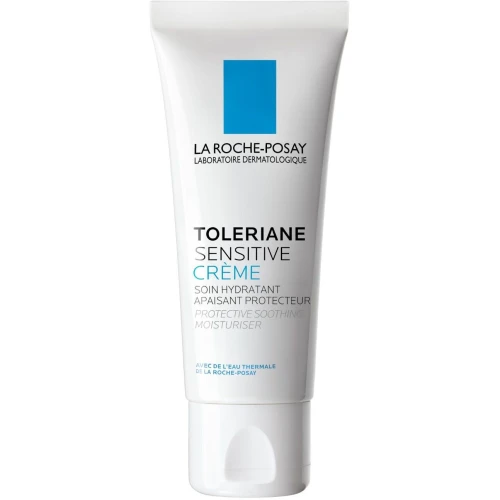 La Roche-Posay Toleriane Sensitive Krem nawilżający, 40 ml  - Krem z ceramidami dla dorosłych i dzieci od 3. miesiąca życia