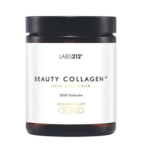 Labs212 Beauty Collagen 2000 Da, 75 g - Bioaktywny kolagen wołowy 2000 Da