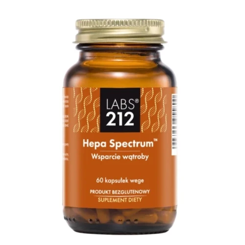 Labs212 Hepa Spectrum, 60 kapsułek - Cholina i ekstrakty roślinne wspierające pracę wątroby