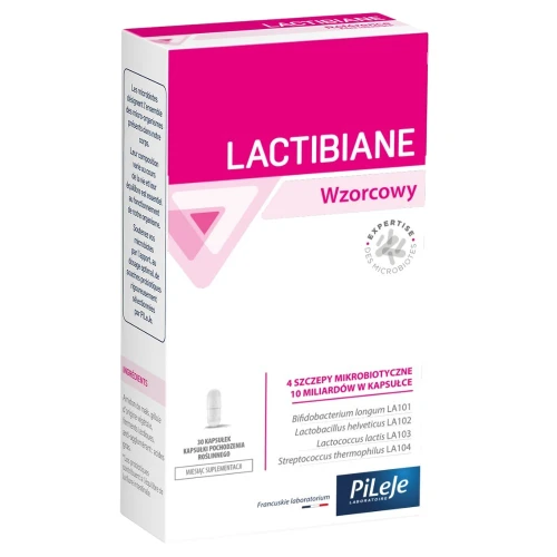Lactibiane Wzorcowy, 30 kapsułek - Probiotyk wzmacniający florę jelitową 