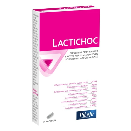 Lactichoc, 20 kapsułek