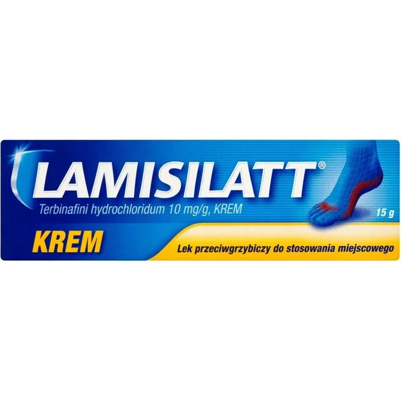 Lamisilatt 10 mg/1 g Krem, 15 g - Lek przeciwgrzybiczy
