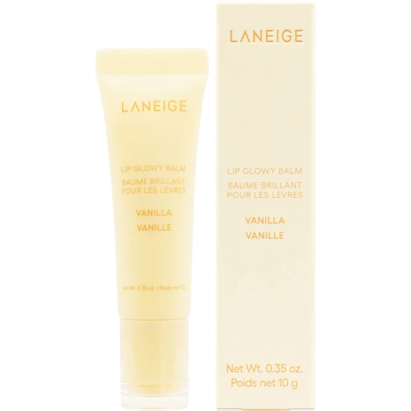 Laneige Lip Glowy Balm Vanila, 10 g - Z masłem shea i murumuru