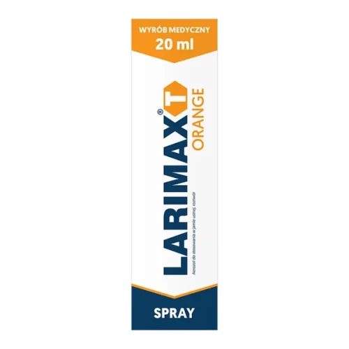 Larimax T Orange Spray, 20 ml - Aerozol do stosowania w jamie ustnej