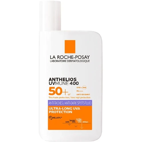 La Roche-Posay Anthelios UVMune 400 Fluid SPF 50+, 50 ml - Ochrona przeciwsłoneczna