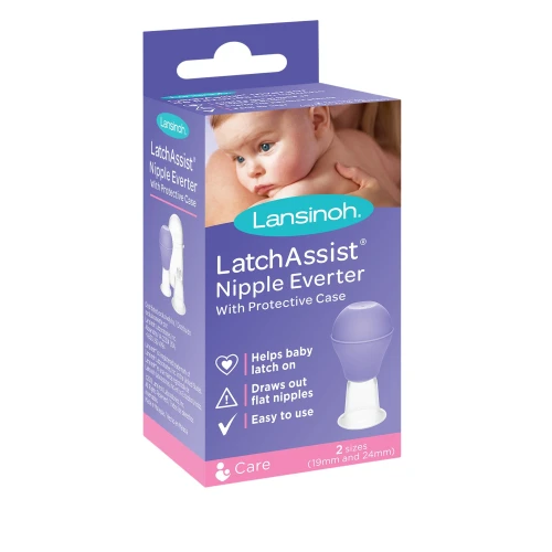 Lansinoh LatchAssist Korektor brodawek piersi, 1 sztuka - Do płaskich brodawek
