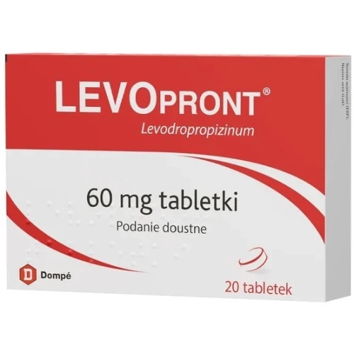 Levopront, 20 tabletek - Lek przeciwkaszlowy