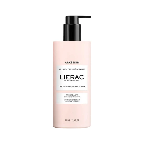 Lierac Arkeskin The Menopause Mleczko do ciała, 400 ml - Ujędrniająco-nawilżające mleczko do ciała dla kobiet w okresie menopauzy