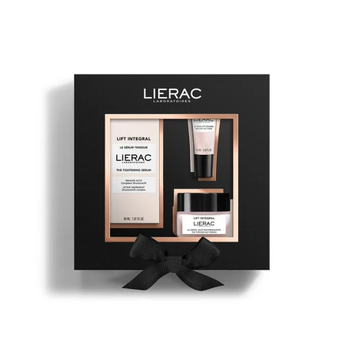 Lierac Lift Integral Zestaw Serum + Krem na dzien + Krem pod oczy, 30 ml + 20 ml + 7,5 ml - Przeznaczony do pielęgnacji skóry twarzy